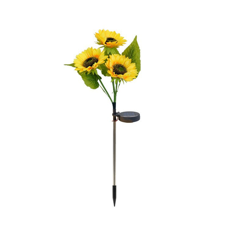 Solar Sunflower LED Lights Outdoor Waterproof Decor🌻