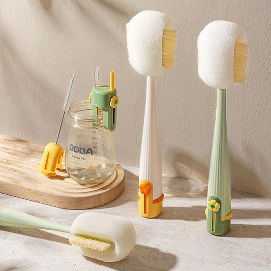 5-in-1 Multifunctional Baby Bottle Cleaning Brush Set