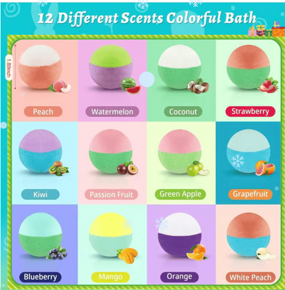 Natural Bath Bombs for Kids with Mega Bubbles & Surprise Inside