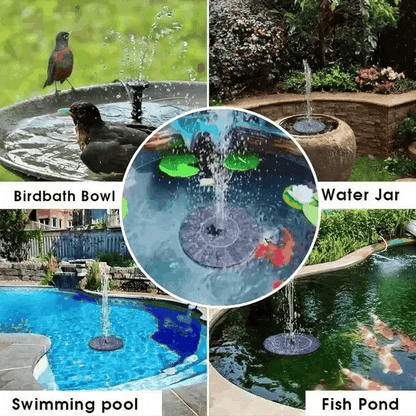 2026 New Upgraded Solar Powered Water Fountain