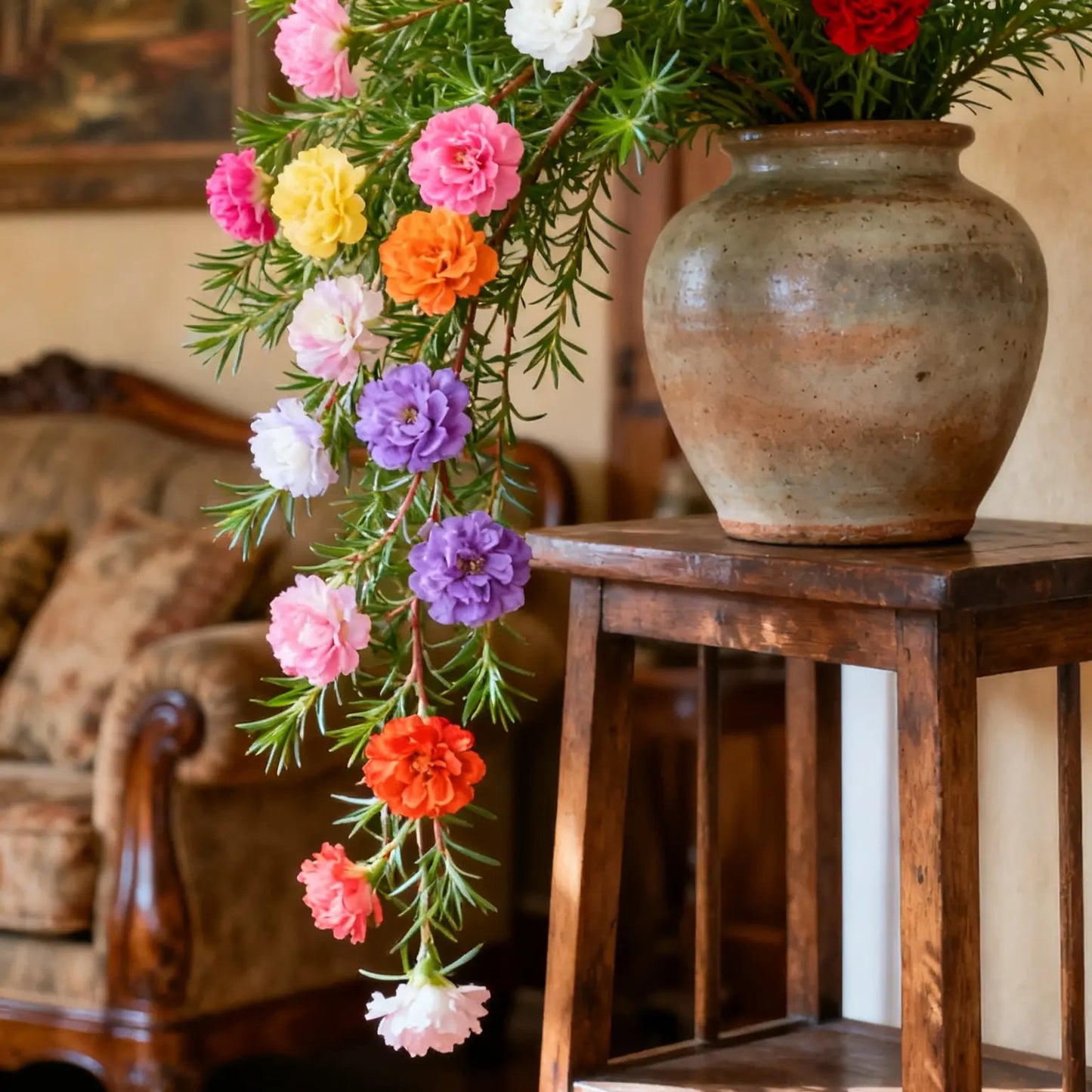 Mixed Color Portulaca Seeds Attract Pollinators