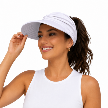 Women's UPF 50+ UV Protection Sun Visor Hat