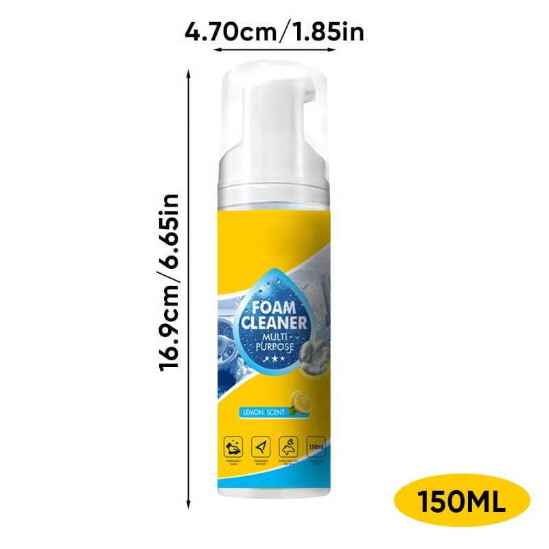 Gravity Foam Interior Cleaning Kit with Sponge for Screen and Leather Care