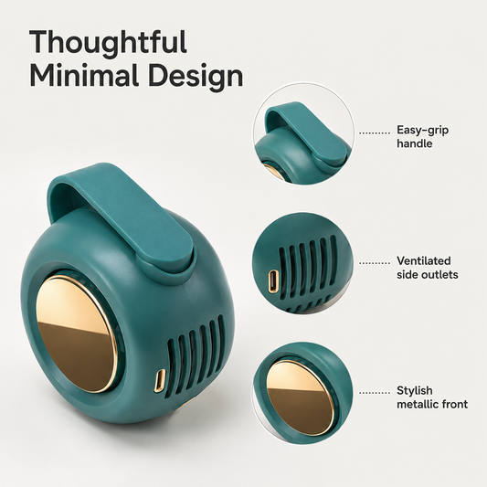 Portable Silent Mini Bladeless Electric Fan