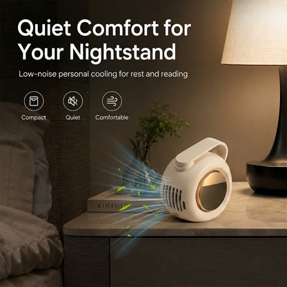 Portable Silent Mini Bladeless Electric Fan