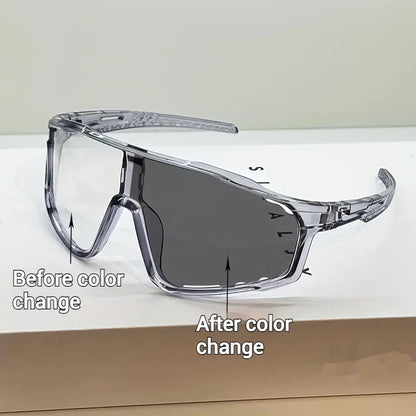 Photochromic Sports Sunglasses for Driving & Outdoor Activities