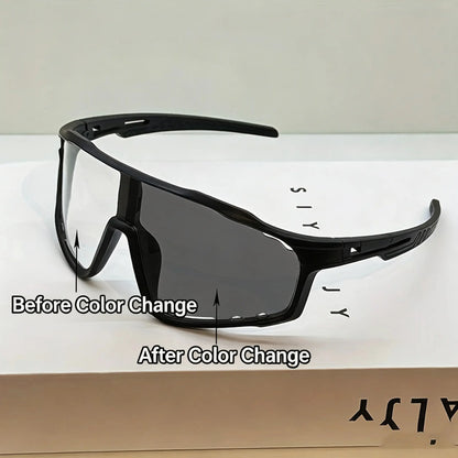 Photochromic Sports Sunglasses for Driving & Outdoor Activities