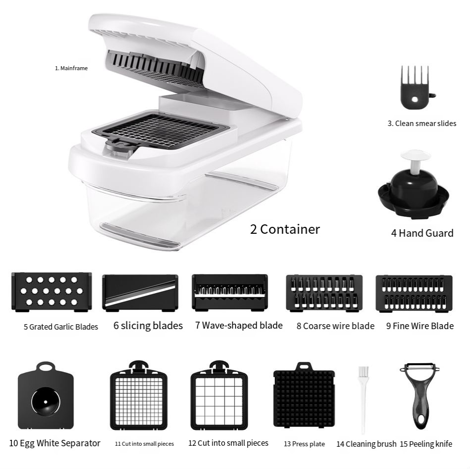 Multifunctional Vegetable Cutter for Easy Kitchen Prep