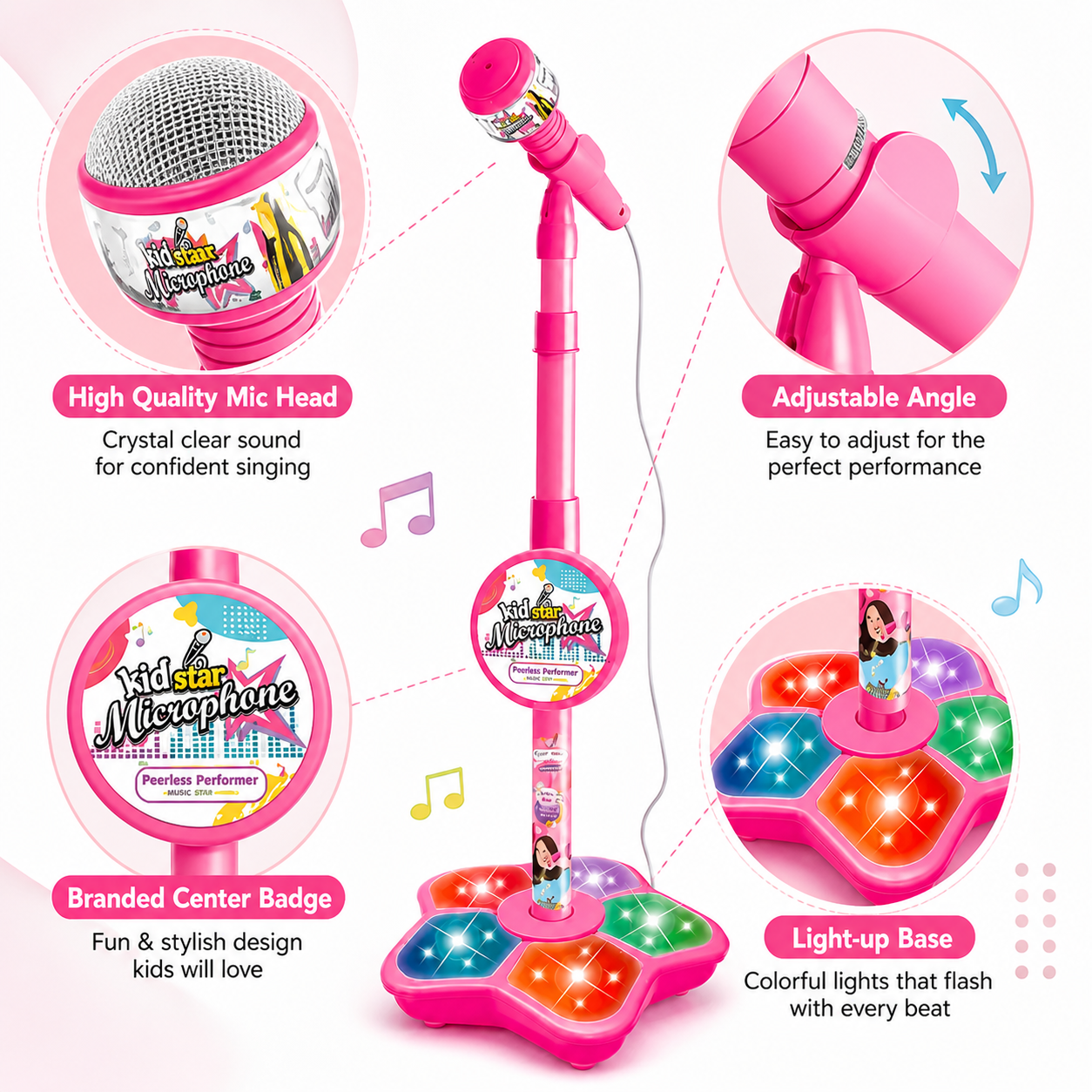 🎶 Handheld Singing Microphone Toy