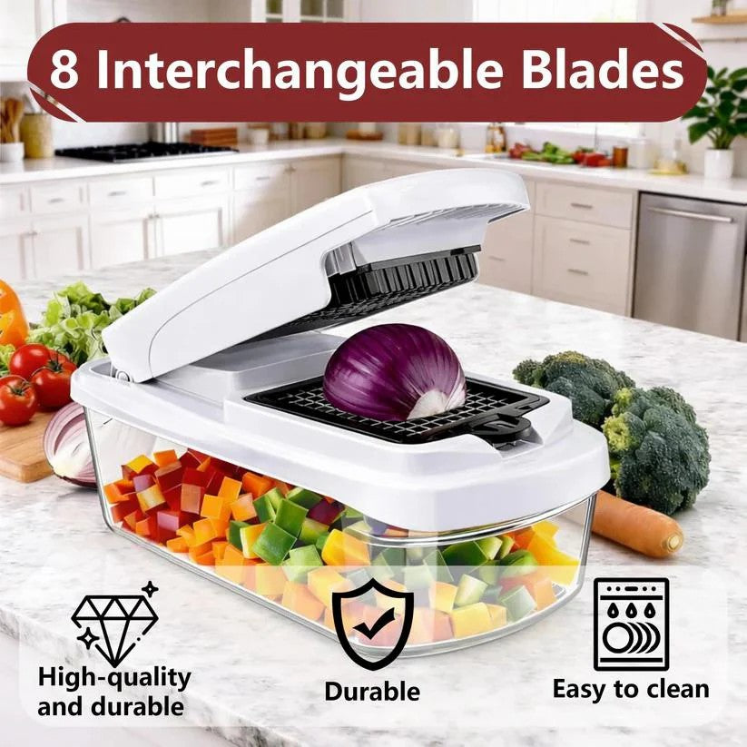 Multifunctional Vegetable Cutter for Easy Kitchen Prep