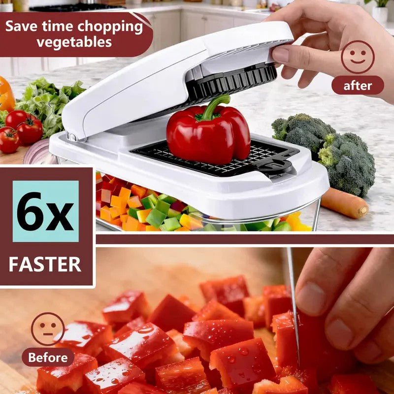 Multifunctional Vegetable Cutter for Easy Kitchen Prep