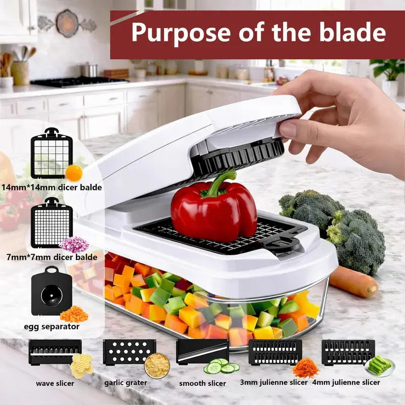 Multifunctional Vegetable Cutter for Easy Kitchen Prep