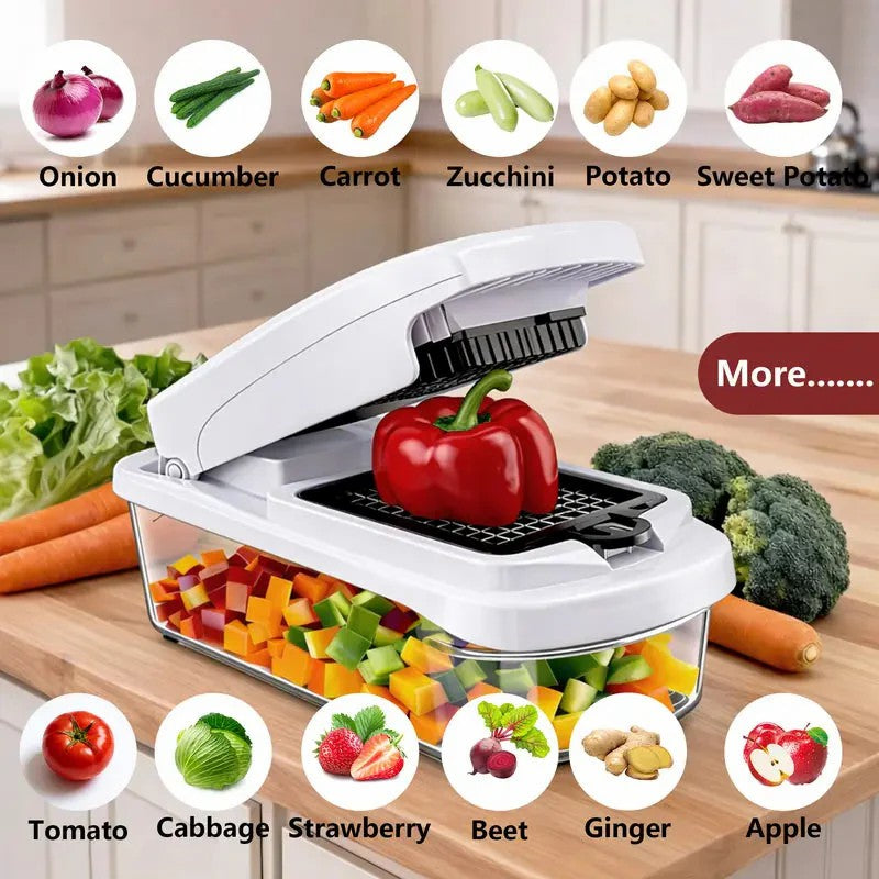 Multifunctional Vegetable Cutter for Easy Kitchen Prep