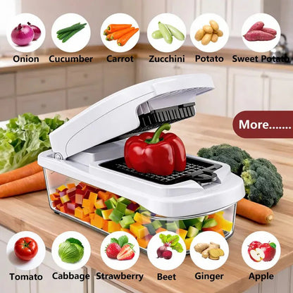Multifunctional Vegetable Cutter for Easy Kitchen Prep