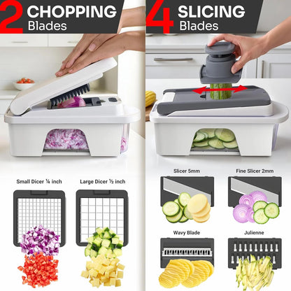 Multifunctional Vegetable Cutter for Easy Kitchen Prep