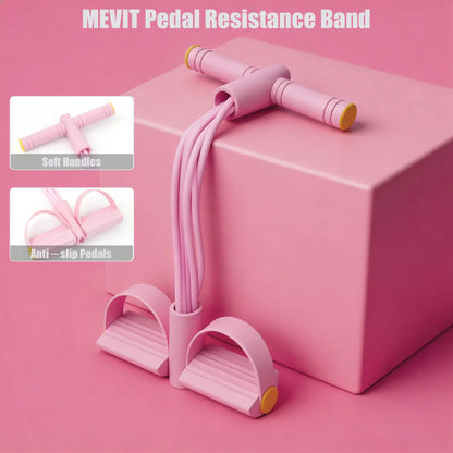 2026 New Upgraded Multifunction Pedal Resistance Band Trainer
