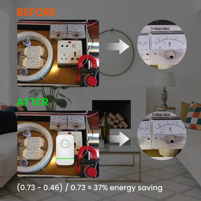 US Plug Power Stabilizer, Auto-Manage Electrical Efficiency for Worry-Free Home Use