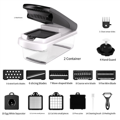 Multifunctional Vegetable Cutter for Easy Kitchen Prep
