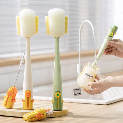 5-in-1 Multifunctional Baby Bottle Cleaning Brush Set