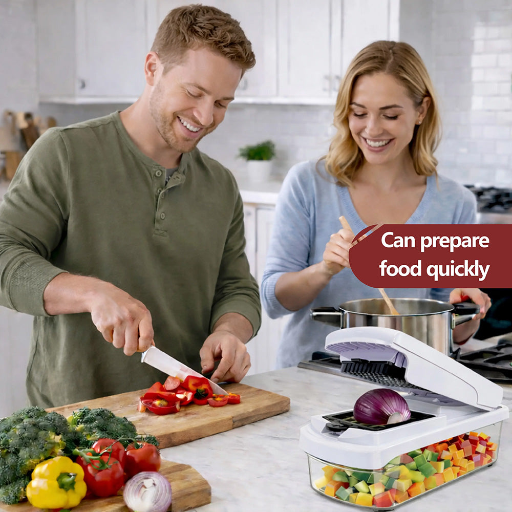 Multifunctional Vegetable Cutter for Easy Kitchen Prep