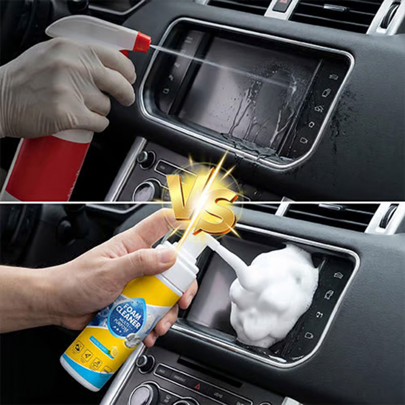 Gravity Foam Interior Cleaning Kit with Sponge for Screen and Leather Care