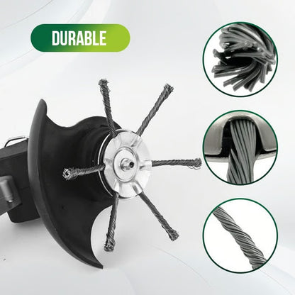 Heavy-Duty Universal Dual-Line Bump Feed Trimmer Head Replacement