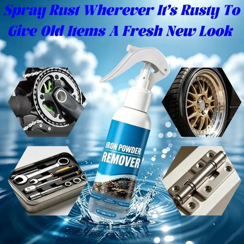 Car Rust Remover Spray with Protective Anti-Corrosion Shield