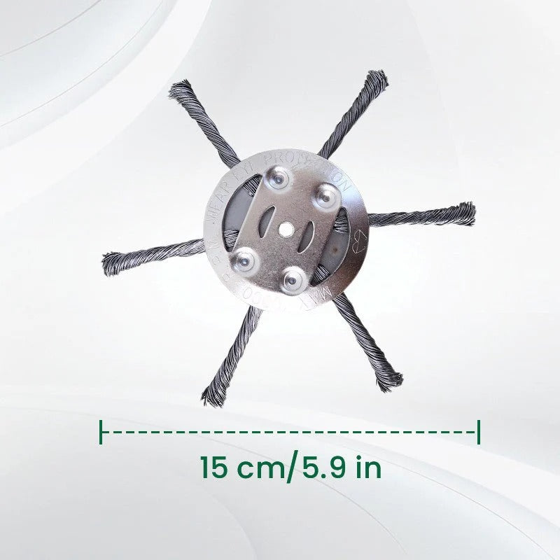 Heavy-Duty Universal Dual-Line Bump Feed Trimmer Head Replacement