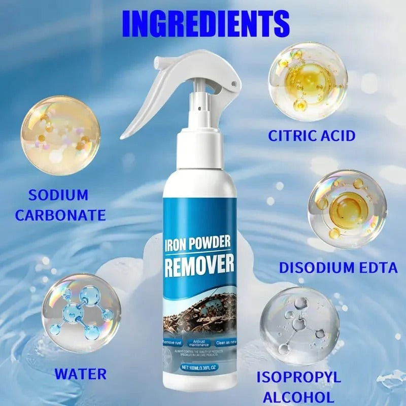Car Rust Remover Spray with Protective Anti-Corrosion Shield