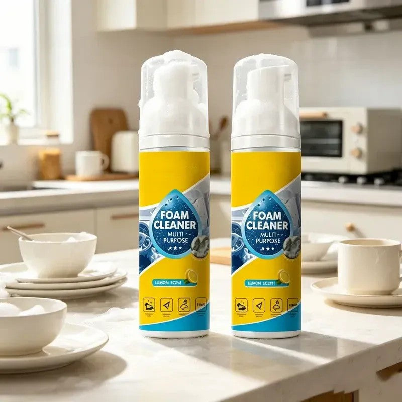 Gravity Foam Interior Cleaning Kit with Sponge for Screen and Leather Care