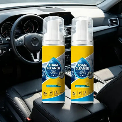 Gravity Foam Interior Cleaning Kit with Sponge for Screen and Leather Care