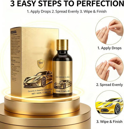 Ceramic Car Coating Spray for Glossy Paint Protection and Shine