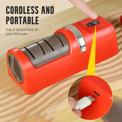 Automatic Electric Knife Sharpener for Kitchen