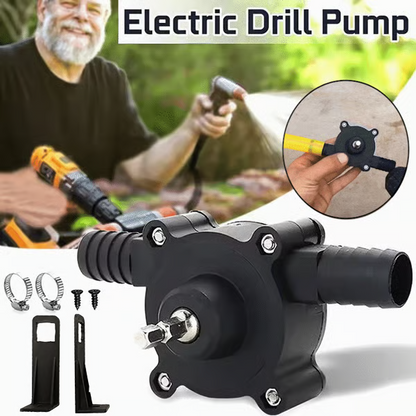Portable Electric Drill Pump for Fast Water Transfer Anywhere