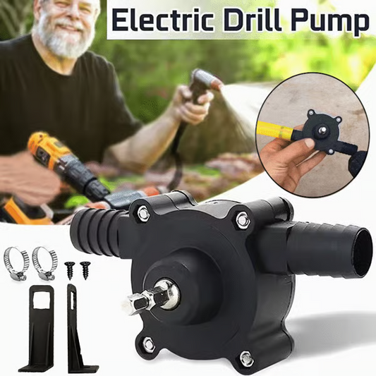 Portable Electric Drill Pump for Fast Water Transfer Anywhere