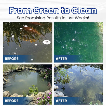 Natural Pond Water Clarifier for Crystal Clear Aquatic Ecosystems