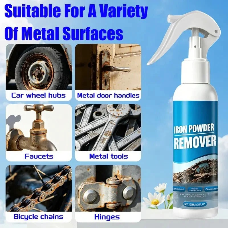 Car Rust Remover Spray with Protective Anti-Corrosion Shield