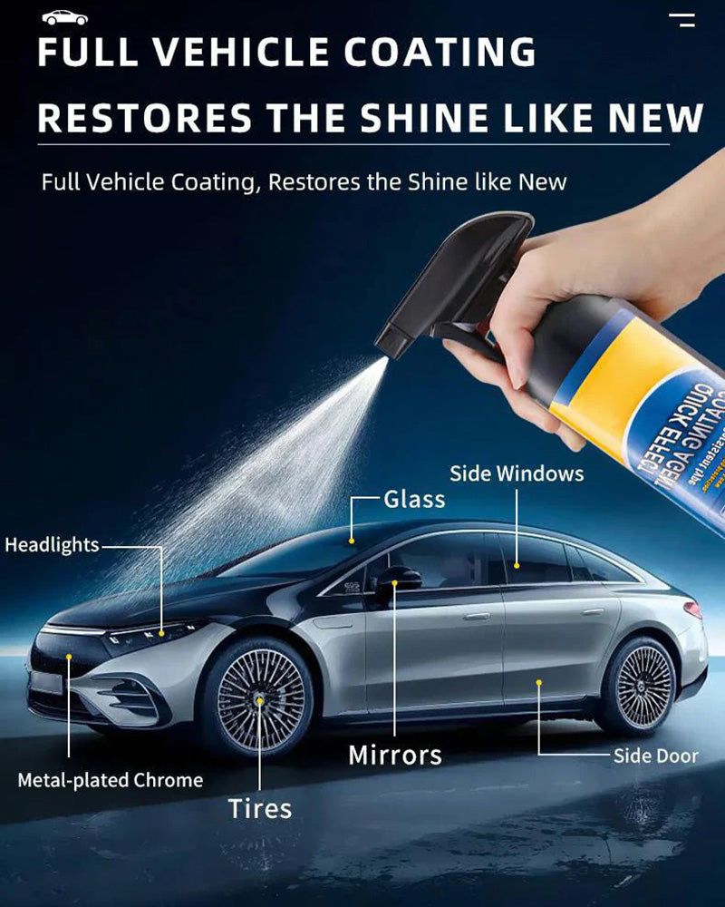 Advanced Car Coating Spray for Shine Protection and Hydrophobic Finish