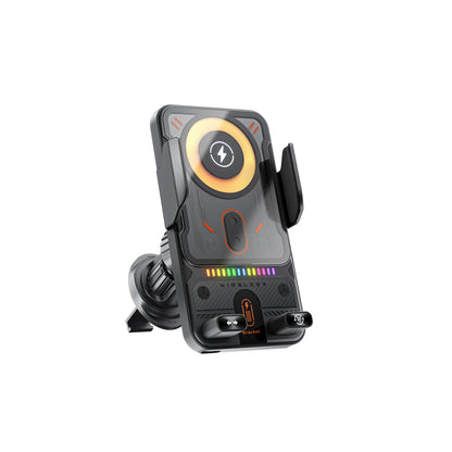 2-in-1 Smart Wireless Car Phone Mount
